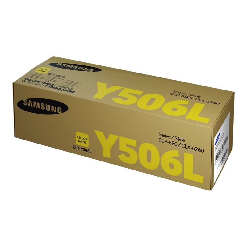 Samsung CLT-Y506L - à rendement élevé - jaune - original - toner