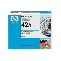 HP 42A - noire - original - toner