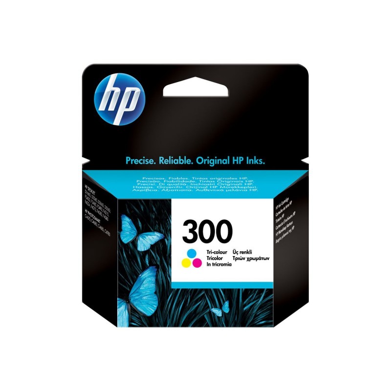 HP 300 - couleurs (cyan, magenta, jaune) - originale - cartouche d'encre