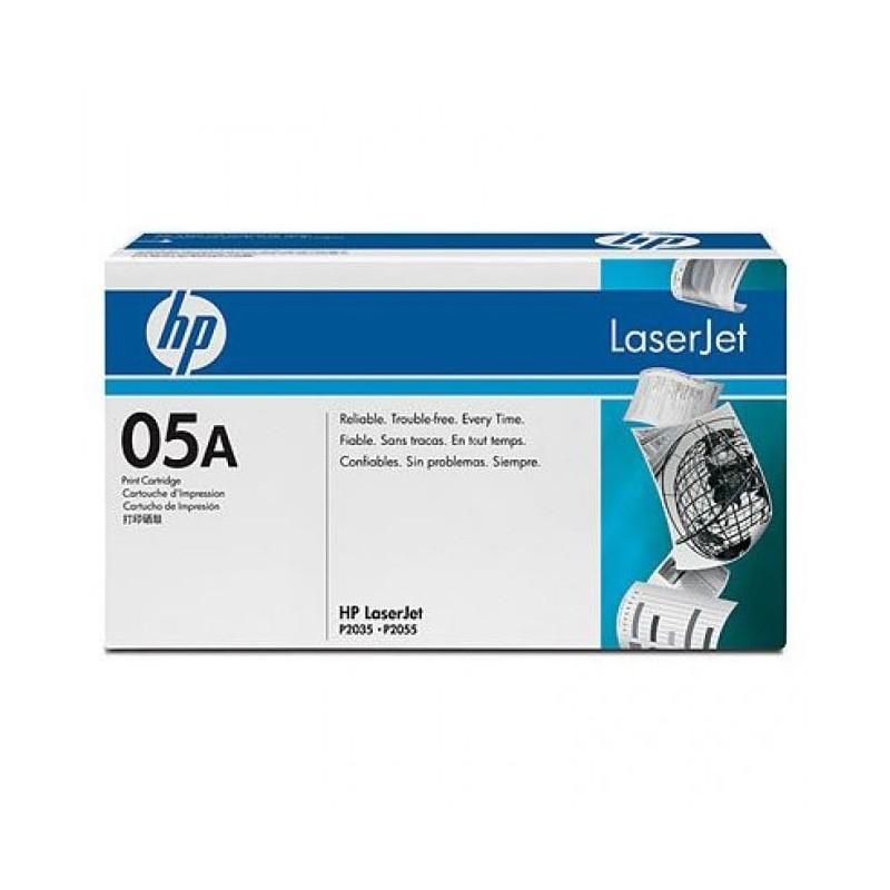 HP 05A - noire - original - toner