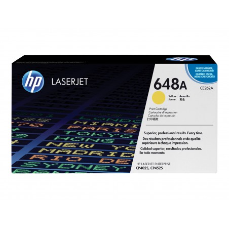 HP 648A - jaune - original - toner