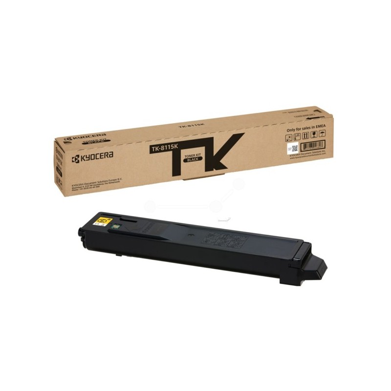 Original Kyocera 1T02P30NL0 / TK8115K Toner noir