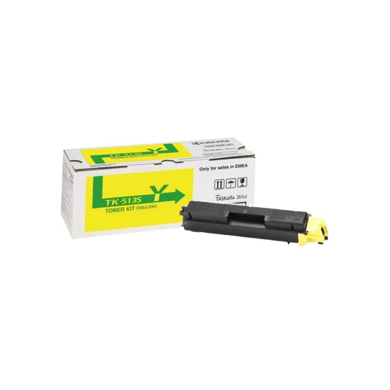 Original Kyocera 1T02PAANL0 / TK5135Y Toner jaune