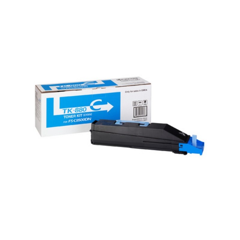 Original Kyocera 1T02KACNL0 / TK880C Toner cyan