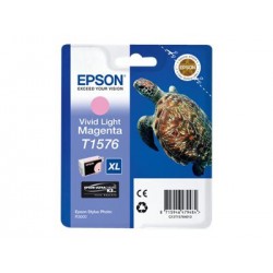 Epson T1576 Tortue - magenta vif clair - originale - cartouche d'encre