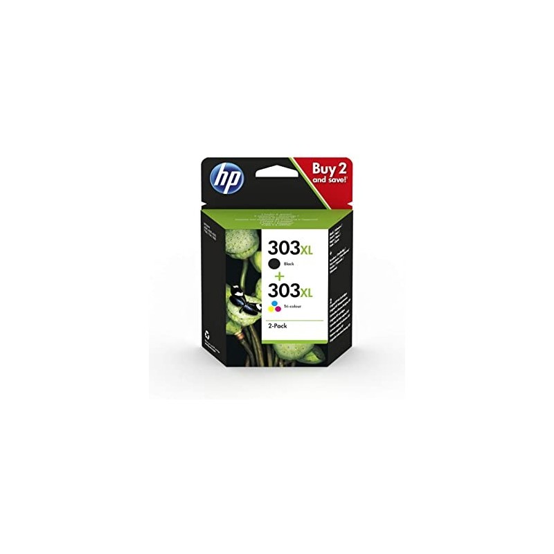 Pack de 2 HP 303XL Noir + Couleur ink cartridge