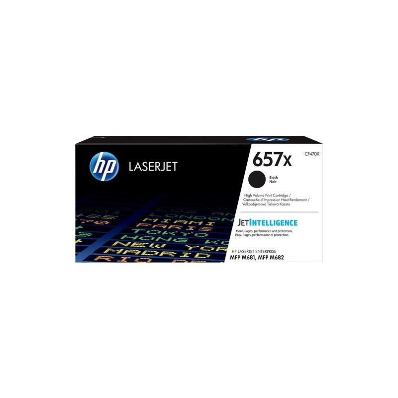 Toner laser HP CF470X 657X