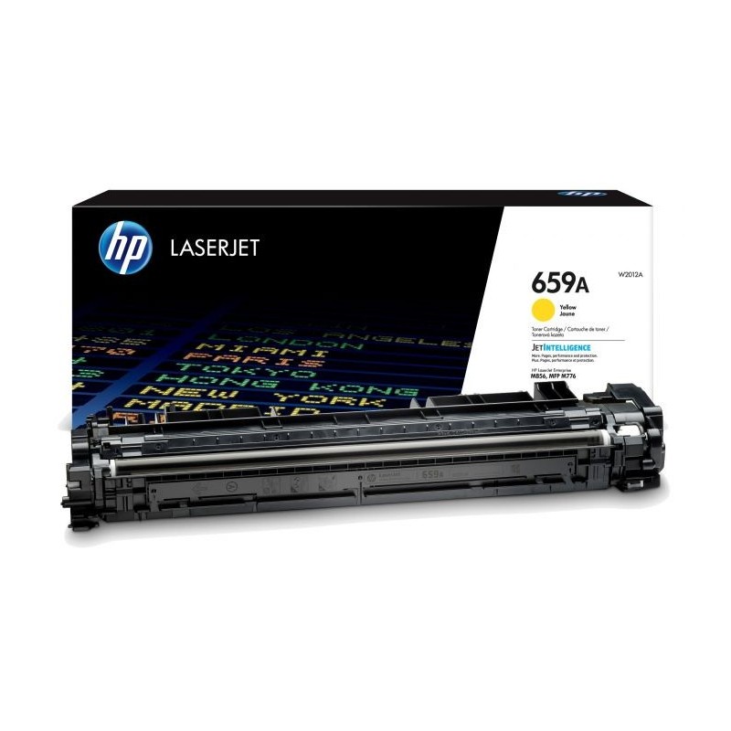 cartouche de toner 659A HP originale Jaune