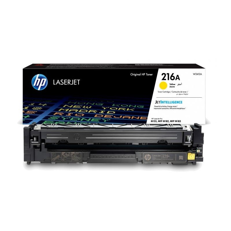 cartouche de toner 216A HP originale Jaune