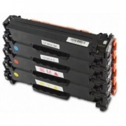 Toner équivalent à HP 312A Pack de 4 4 Couleurs