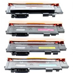 Toner équivalent à HP 117A Pack de 4 4 Couleurs - Avec puce