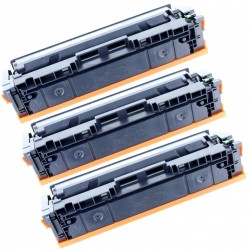 Toner équivalent à HP 203A Pack de 3 Noir