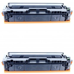 Toner équivalent à HP 203X Pack de 2 Noir