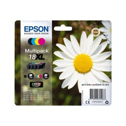 Epson T1816XL Paquerette - Pack de 4 - à rendement élevé - noire, cyan, magenta, jaune - originale - cartouche d'encre