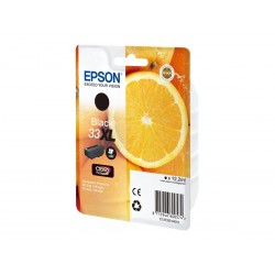 Epson T33XL Orange - à rendement élevé - noire - originale - cartouche d'encre