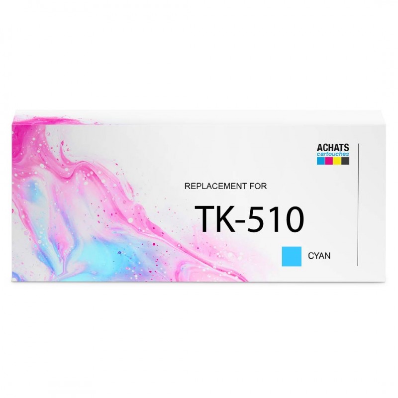 Cartouche toner compatible Kyocera 1T02F3CEU0 TK-510C