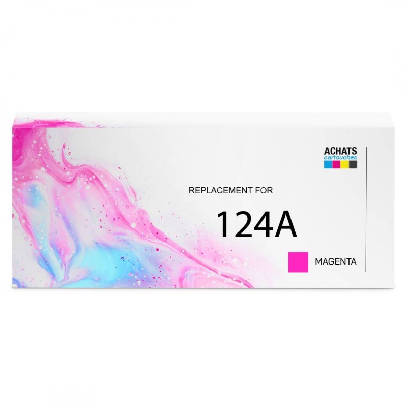 Cartouche compatible HP 124A Magenta