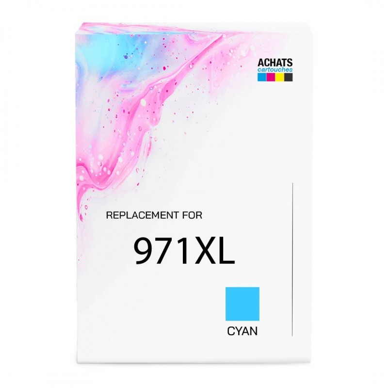 HP 971XL Cyan compatible