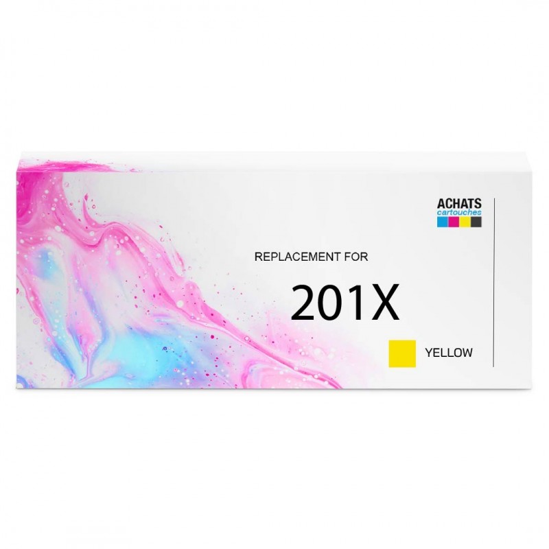 HP 201X toner Jaune compatible