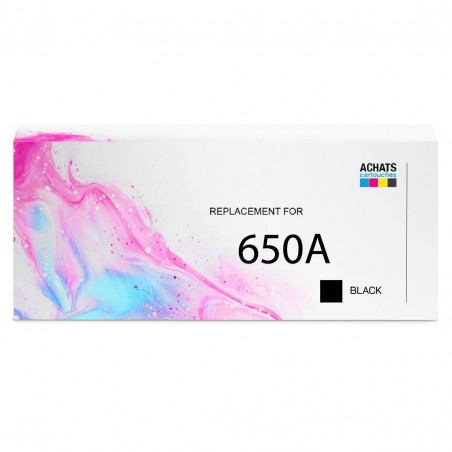 Toner HP 650A Noir compatible