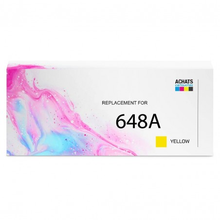 Toner HP 648A Jaune compatible