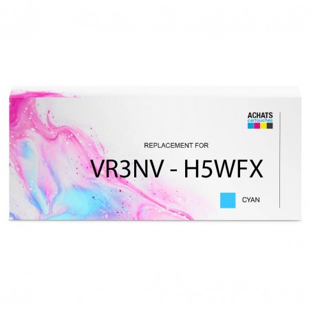 Cartouche compatible Dell VR3NV - H5WFX Cyan