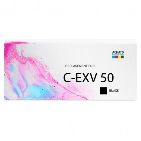 Cartouche de toner C-EXV 50 Canon compatible Noir