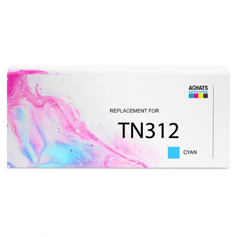 Toner compatible 8938708 Konica Minolta TN312C Cyan