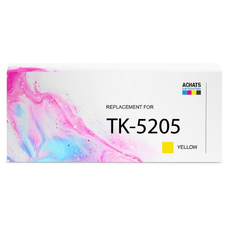 Kyocera toner compatible TK-5205Y Jaune