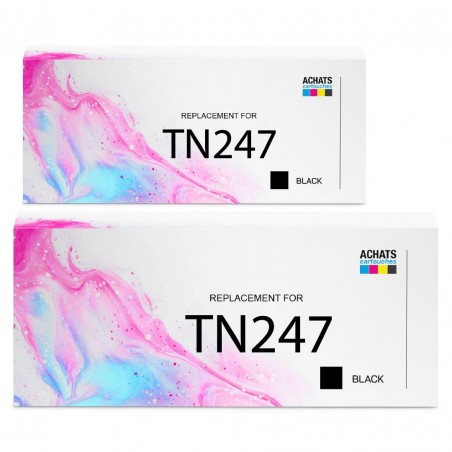 Brother Pack TN247 TN247CMYK - Pack 4 Cartouches Originales