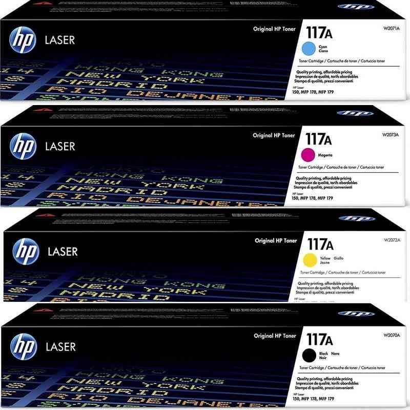 Pack de 4 cartouches de toner 117A