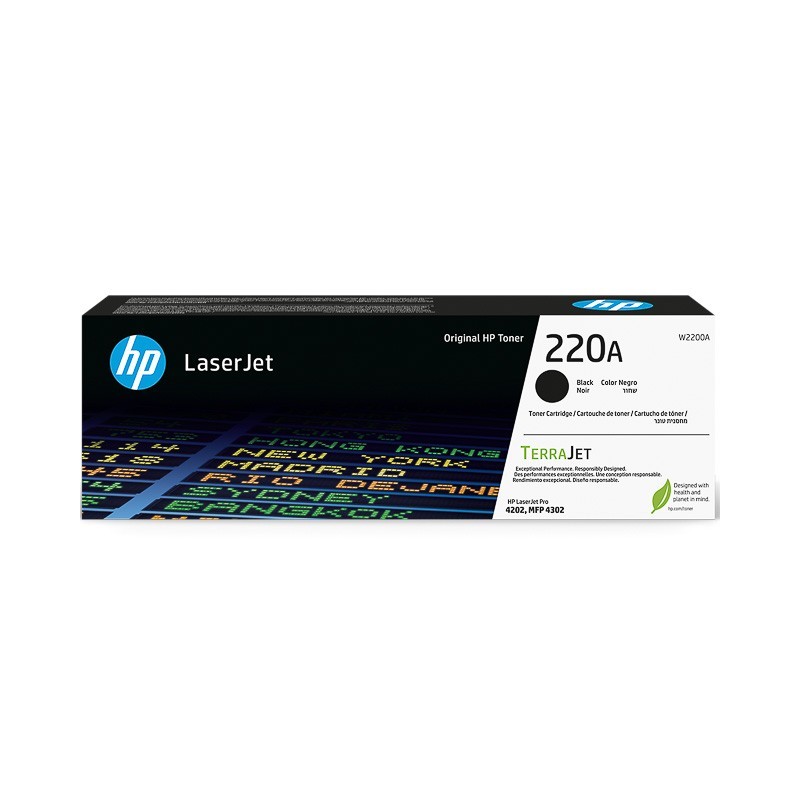 W2200A HP 220A CLJ cartridge black ST