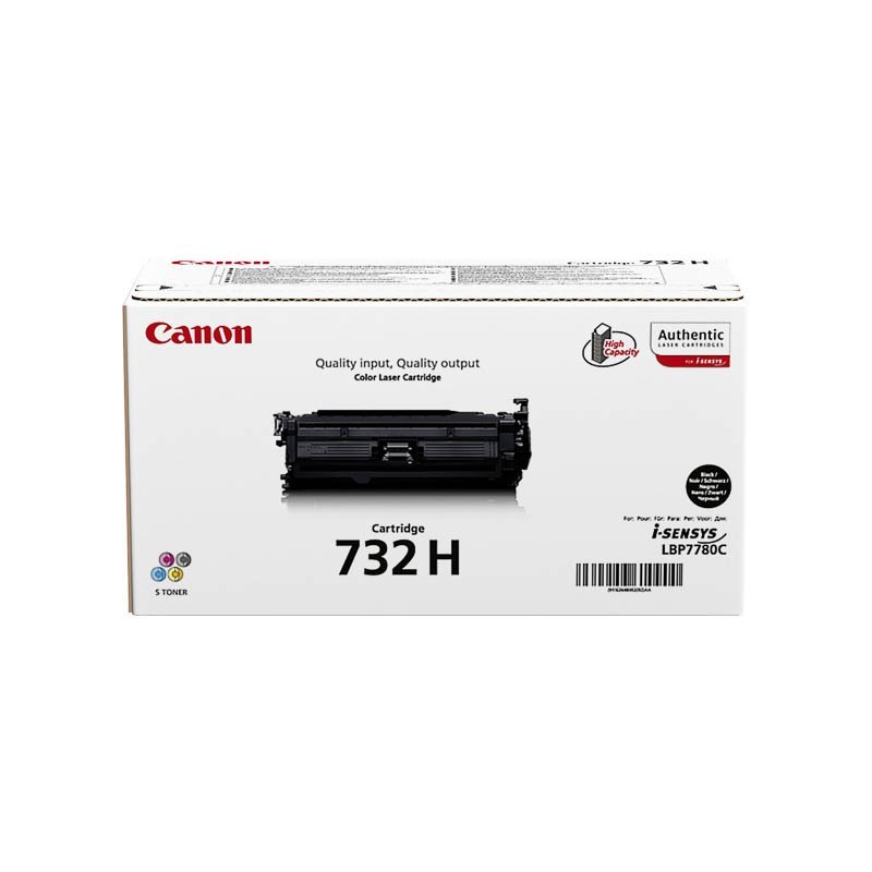 Cartouche de toner Canon 732HBK 6264B002 