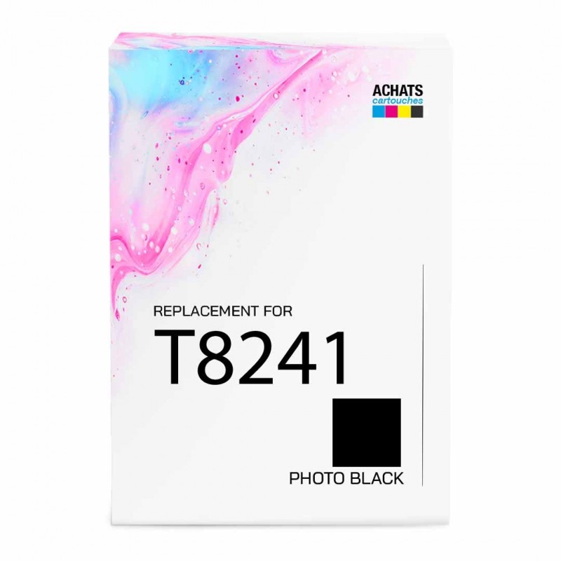 Encre Photo Black T8241 C13T824100 compatible Epson 