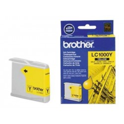 Brother LC1000 - jaune - originale - cartouche d'encre