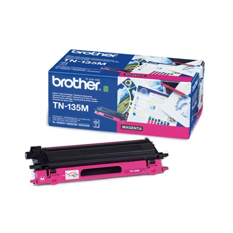 Brother TN135M - magenta - original - toner