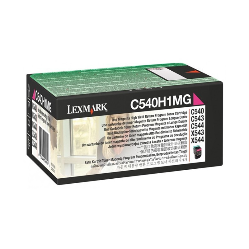 Lexmark C540H1MG - à rendement élevé - magenta - original - toner