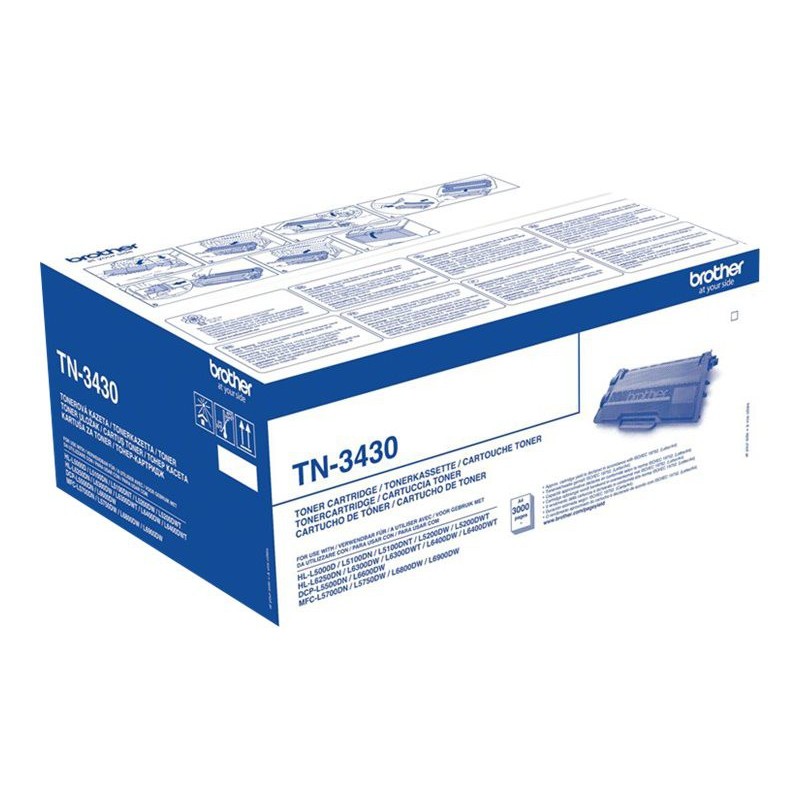 Brother TN3430 - noire - original - toner